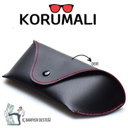 Engithalat Landsverk Korumalı Deri Gözlük Kabı