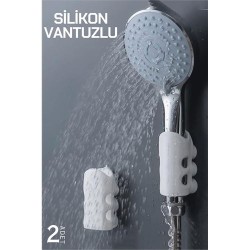 Engithalat Duş Başlığı Tutucu Vantuzlu 2 ADET