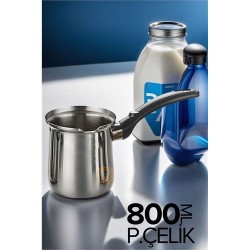 Engithalat Paslanmaz Çelik Cezve 800 ml