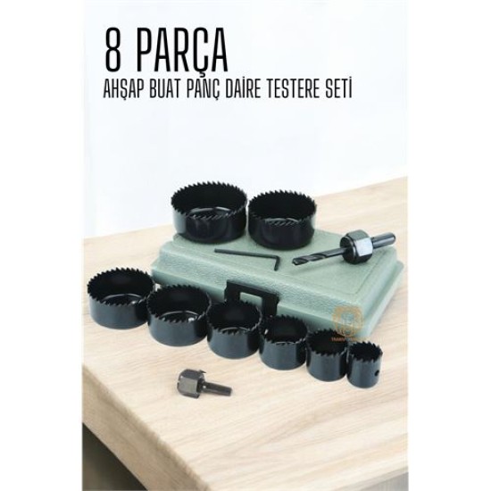 ModaCar Parça Ahşap Buat Panç Testere Seti ModaCar Parça Ahşap Buat Panç Testere Seti