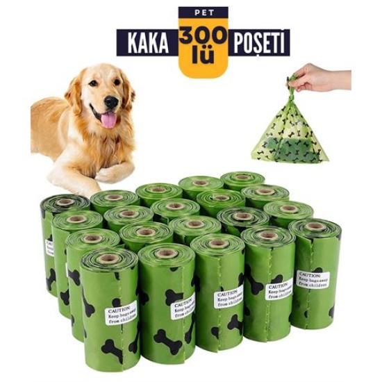 ModaCar Evcil Hayvan Kaka Poşeti 300 Adet ModaCar Evcil Hayvan Kaka Poşeti 300 Adet