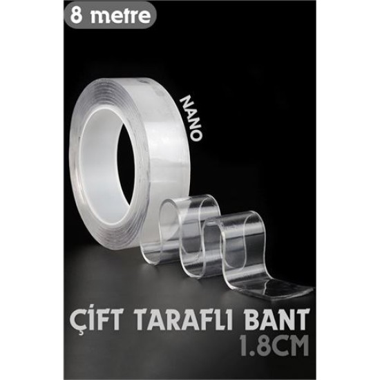 ModaCar 8 Metre Çift Taraflı Yapıştırıcı Bant Çivisiz Montaj ModaCar 8 Metre Çift Taraflı Yapıştırıcı Bant Çivisiz Montaj