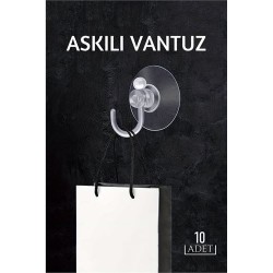 Engithalat Askılı Vantuz 10 ADET