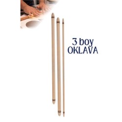 Engithalat 3 Model Oklava Seti 60 ve 80 Cm