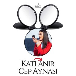 Engithalat Katlanabilir Mini Çanta Aynası 2 li SET