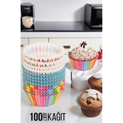 Engithalat Muffin Kalıbı 100 Adet Paolelli