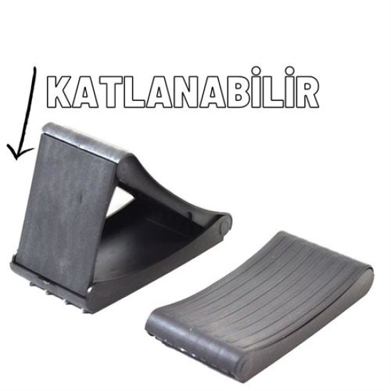 ModaCar Çivili Katlanabilir Kayma Önleyici Katlanır Takoz ModaCar Çivili Katlanabilir Kayma Önleyici Katlanır Takoz