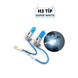 Engithalat H3 Tip Beyaz Işık Far Ampül Seti