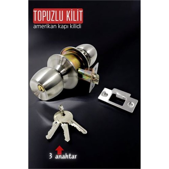 ModaCar Topuzlu Kilit Amerikan Kapı Kilit Buton Set ModaCar Topuzlu Kilit Amerikan Kapı Kilit Buton Set