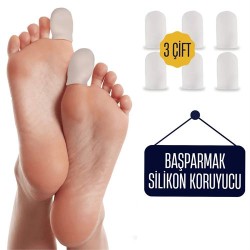 Engithalat 6 ADET Baş Parmak İçin Silikon Koruyucu