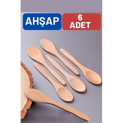 Engithalat Ahşap Baharat Kaşığı Barnhard Design 6 ADET