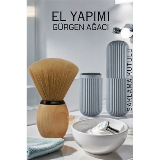 Engithalat Tıraş Fırçası Apollo El Yapımı ve Kutulu