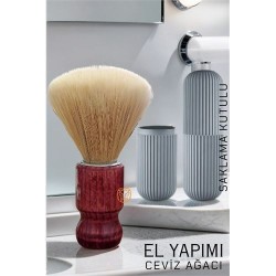 Engithalat Ebony Kutulu El Yapımı Sakal Tıraş Fırçası