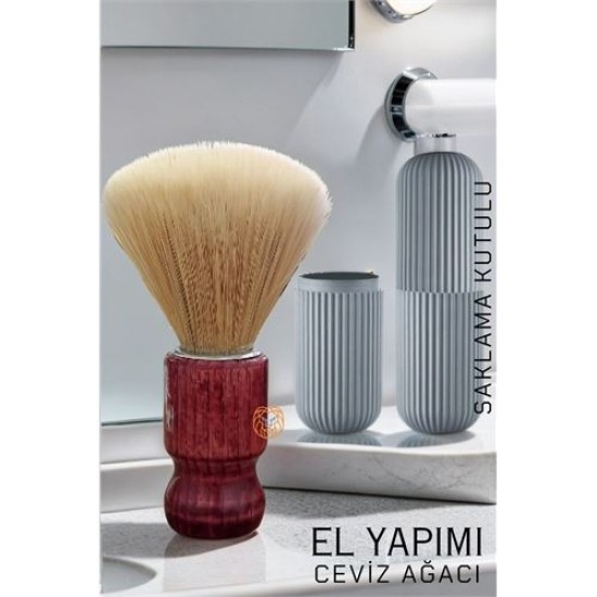 Engithalat Ebony Kutulu El Yapımı Sakal Tıraş Fırçası Engithalat Ebony Kutulu El Yapımı Sakal Tıraş Fırçası