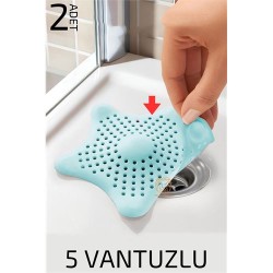 Engithalat Vantuzlu Lavabo Gider Süzgeci Multi Kullanım 2 li