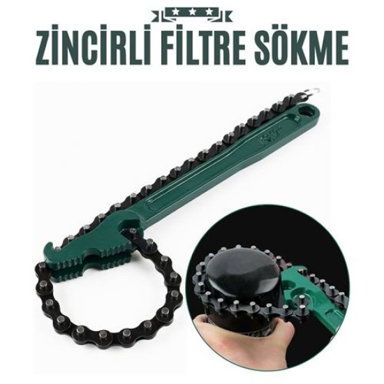 ModaCar Bull Zincirli Filtre Sökme Anahtarı ModaCar Bull Zincirli Filtre Sökme Anahtarı