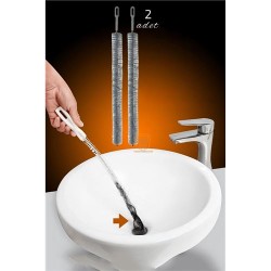 Engithalat Mutfak Banyo Lavabo Gider Açma Fırçası 2 Adet
