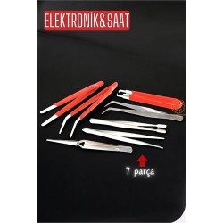 Engithalat Cımbız Seti 7 Parça Elektornikçi Cımbız Seti