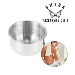 Engithalat Omega Paslanmaz Çelik Tıraş Tası