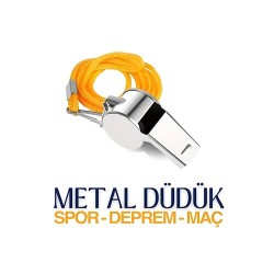 Engithalat Metal Spor ve Deprem Düdüğü Sigefriedo Design