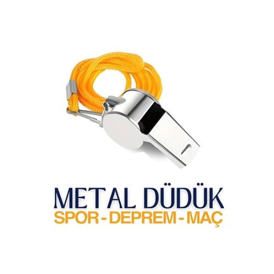 ModaCar Metal Spor ve Deprem Düdüğü Sigefriedo Design ModaCar Metal Spor ve Deprem Düdüğü Sigefriedo Design