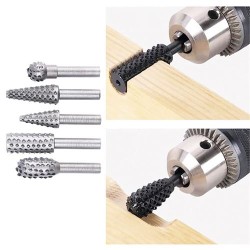 Engithalat Ahşap Oyma Törpü Seti Tungsten