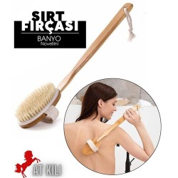 Engithalat Novellini Doğal Banyo Sırt ve Selülit Fırçası