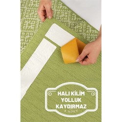 Engithalat Flamme 8 Adet Halı Kilim Yolluk Kayma Önleyici Yapışkan