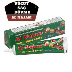 Engithalat Al Najam Siyah Vücut Saç Dövme Hint Kınası