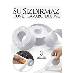 Engithalat Su Geçirmez Küvet Lavabo Duş Bandı 3 Metre Flexia Design