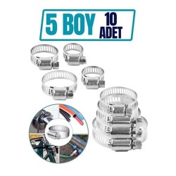 Engithalat 5 Ebat 10 Adet Kelepçe Seti Midgard