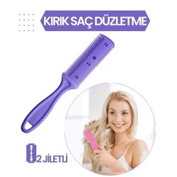 Engithalat 2 Jiletli Kırık Saç Düzeltme İnceltme Tarağı