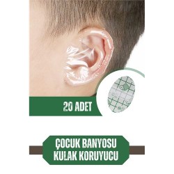 Engithalat Çocuk Banyo Kulak Koruyucu Su Geçirmez 20 Adet
