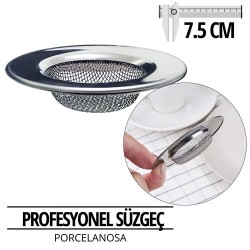 Engithalat Profesyonel 7.5 cm Çap Lavabo Süzgeci