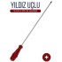 Engithalat 5 mm Uç 30 Cm Uzunluk Yıldız Uç Tornavida