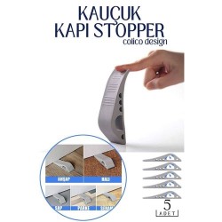 Engithalat Kauçuk Kapı Stopperi Colico Design 5 Adet
