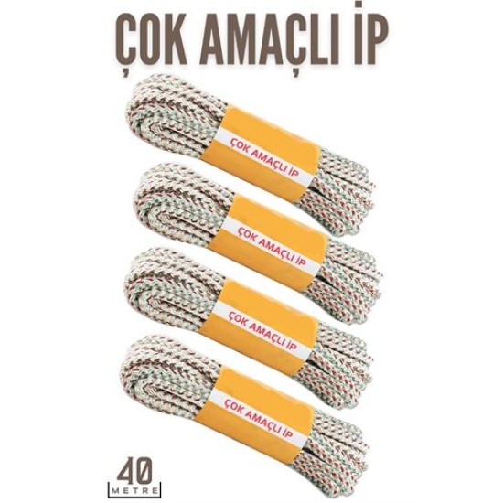 ModaCar 40 Metre Çok Amaçlı Hamak İpi ModaCar 40 Metre Çok Amaçlı Hamak İpi