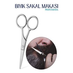 Engithalat Bıyık Sakal Düzeltme Makası 12 cm Biagio Bianchi Design