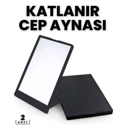 Engithalat Katlanabilir Mini Çanta Aynası 2 li SET