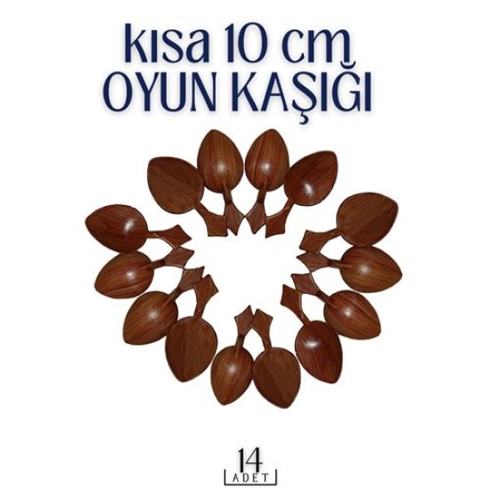 ModaCar Kısa Oyun Kaşığı 14 ADET ModaCar Kısa Oyun Kaşığı 14 ADET