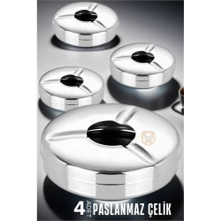 Engithalat 4 lü Set Çelik Küllük Vercher Design