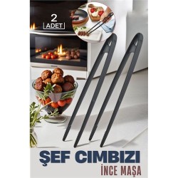 Engithalat Şef Cımbızı İnce Maşa Kragness Design