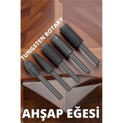 Engithalat Tungsten Ahşap Oyma Şekillendirme 5 li Eğe Seti