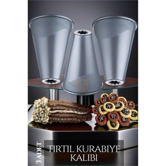 ModaCar 3 lü Tırtıl Kurabiye Şekillendirici Fracassi Design ModaCar 3 lü Tırtıl Kurabiye Şekillendirici Fracassi Design