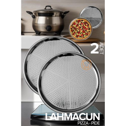 Engithalat Lahmacun Pizza Pide Pişirme Tepsisi 2 li SET