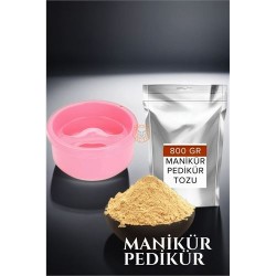 Engithalat Manikür Tası ve Tozu Set 800 Gr