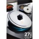 ModaCar 27 cm Kızartma Tavası Kapağı Çelik Żelazny Design ModaCar 27 cm Kızartma Tavası Kapağı Çelik Żelazny Design