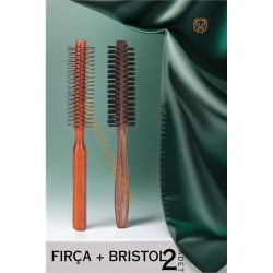 Engithalat Fön ve Tarama Fırçası Ahşap 2 li SET