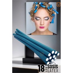Engithalat Sosis Latex Bigudi 8 mm 18 ADET