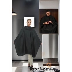Engithalat Saç Kesim Önlüğü Unisex SİYAH